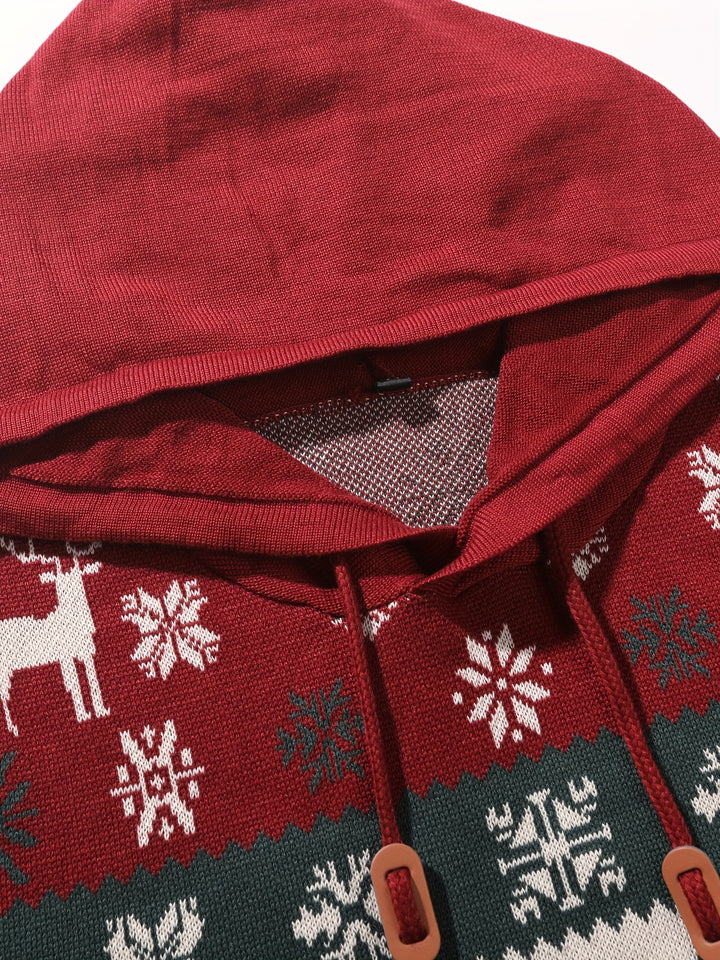 Baxter | Christmas Hooded Sweater