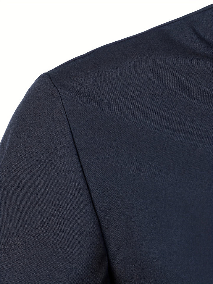 Lucille | Contrast-Trim Long Sleeve Shirt