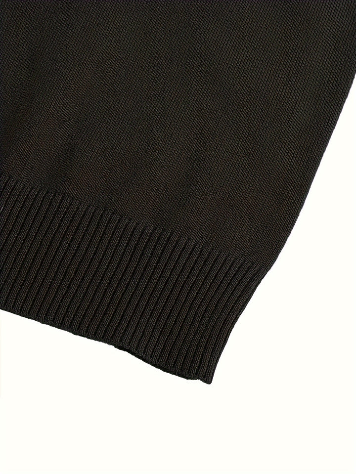 Malcolm | Classic Mock-Neck Sweater