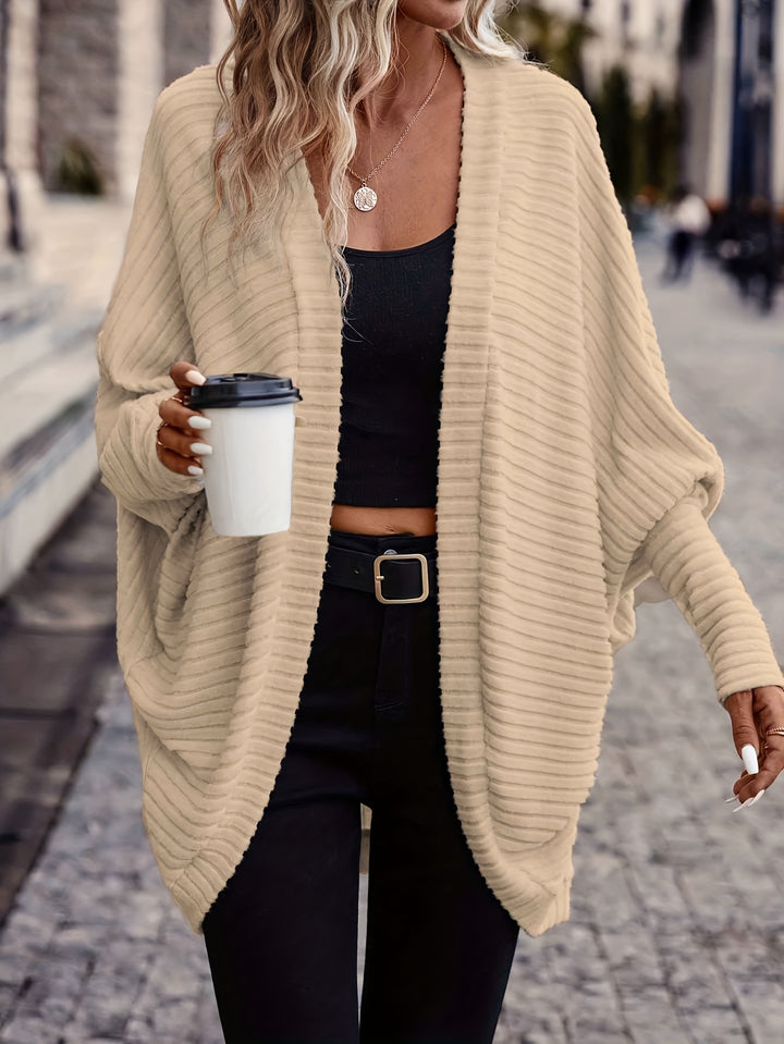 Odette | Relaxed Open-Front Cardigan