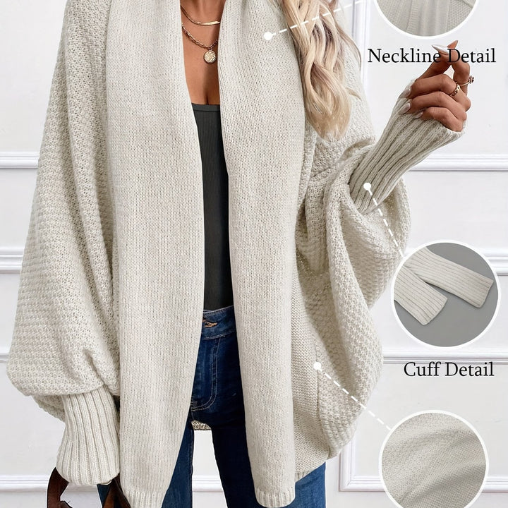 Clarissa | Draped Shawl-Collar Cardigan