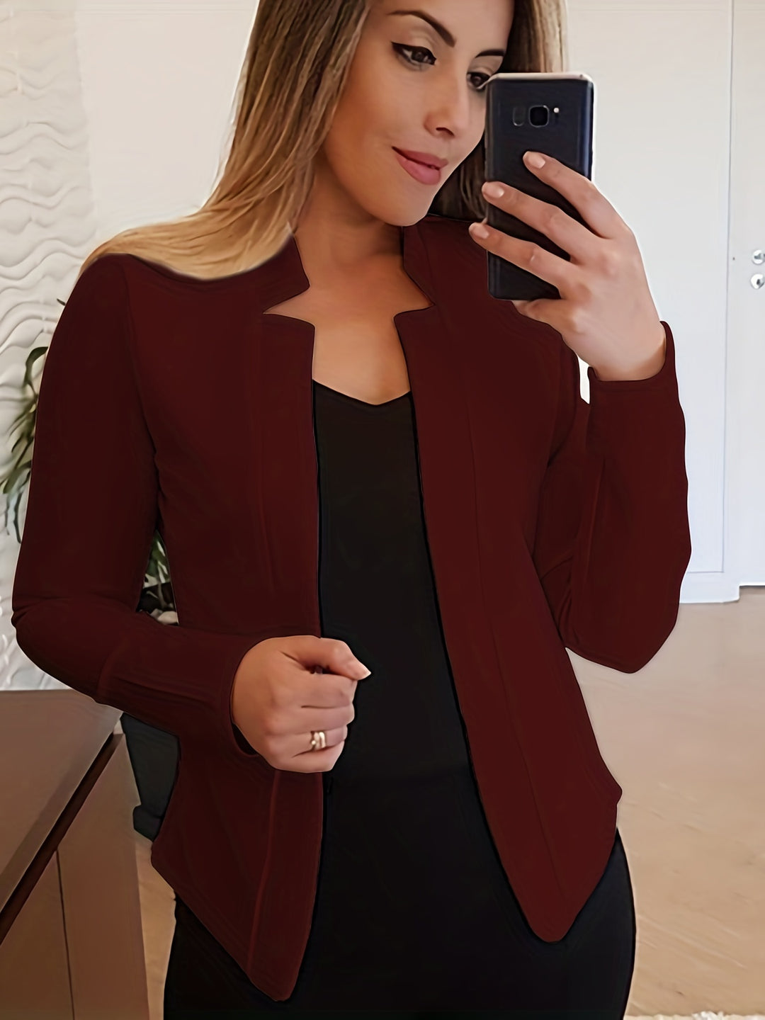 Kirsten | Open Front Tailored Jacket