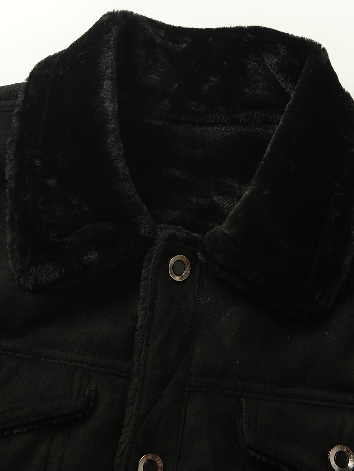 Corbin | Fleece-Lined Trucker Jacket