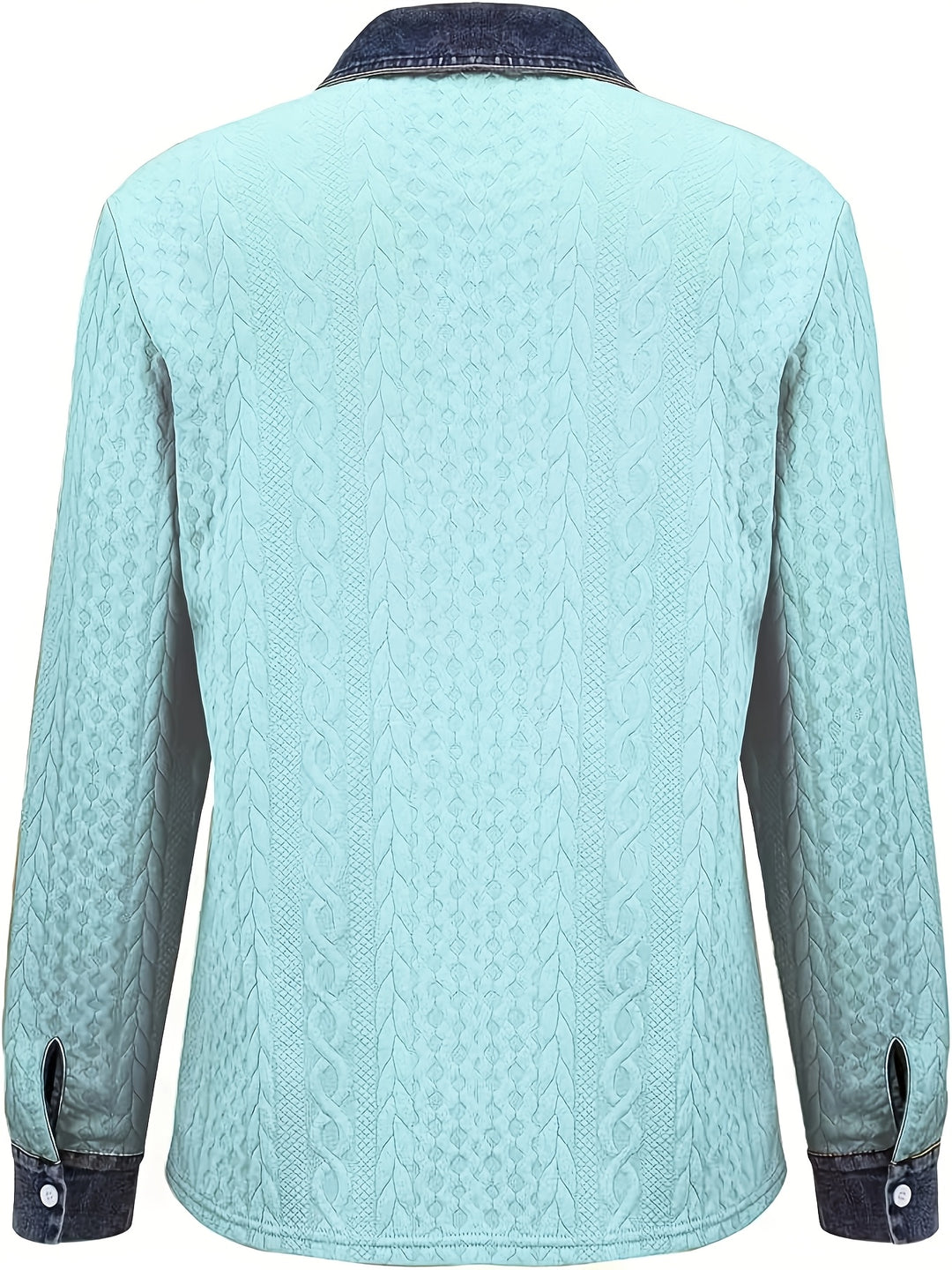 Greta | Textured Button-Up Shirt