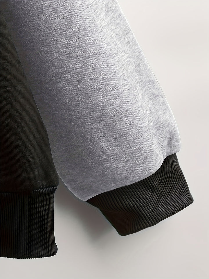 Cedric | Color Block Zip-Up Hoodie