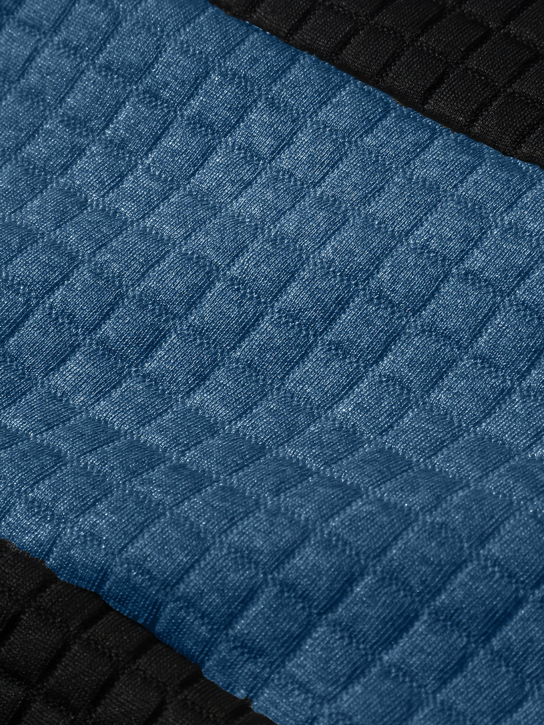 Hayes | Textured Colour-Block Hoodie