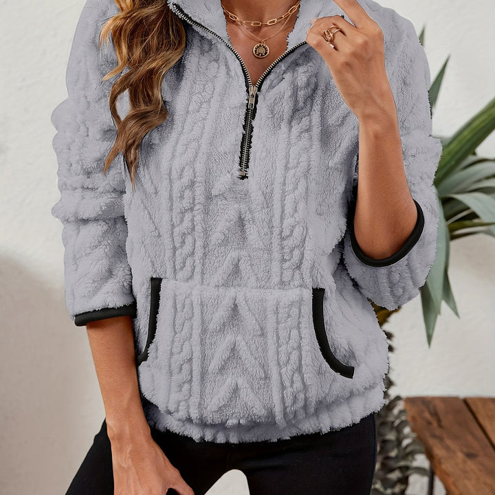 Delilah | Cozy Half-Zip Pullover