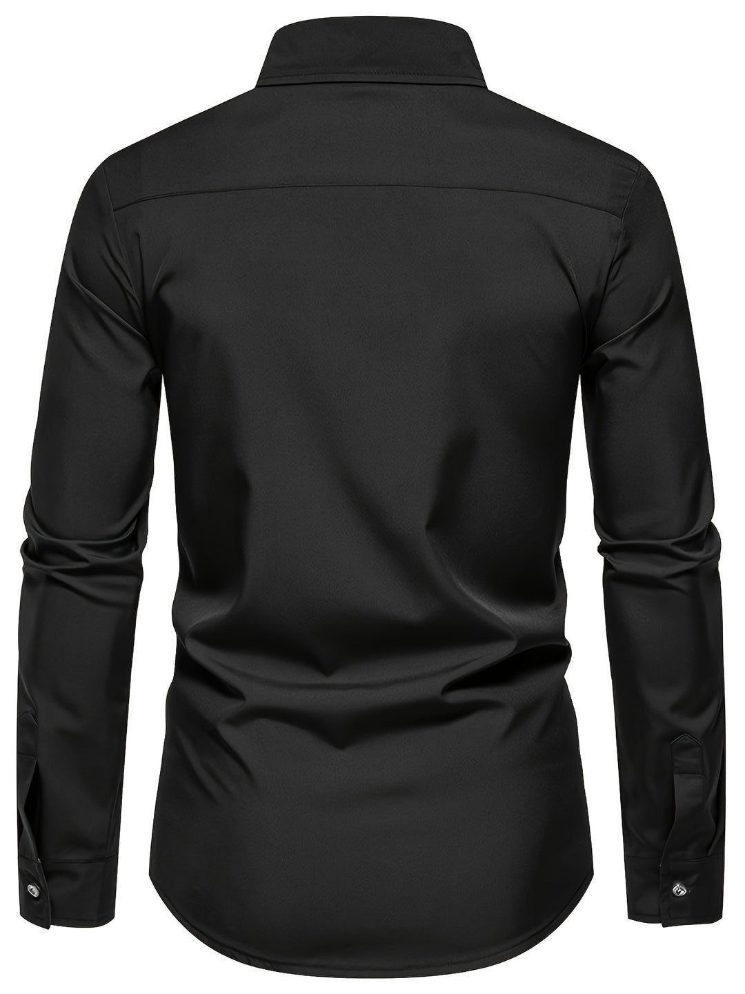 Anthony | Contrast Trim Button-Up Shirt