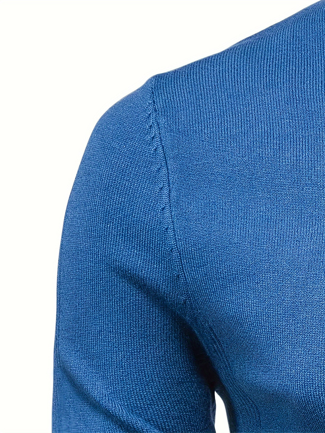 Malcolm | Classic Mock-Neck Sweater