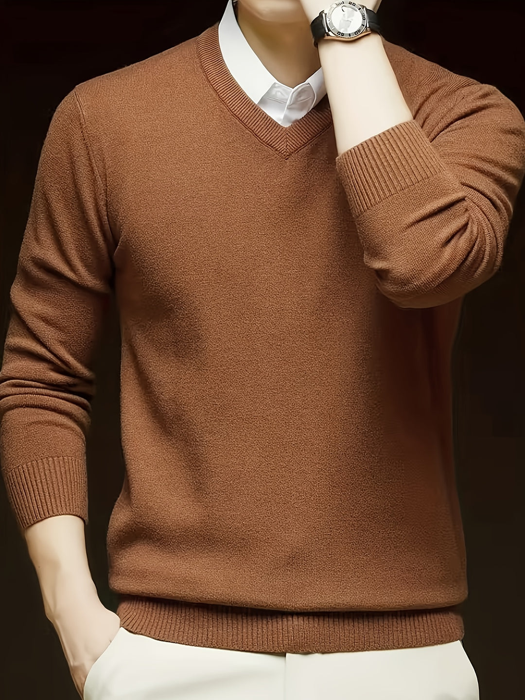Emory | Classic V-Neck Pullover