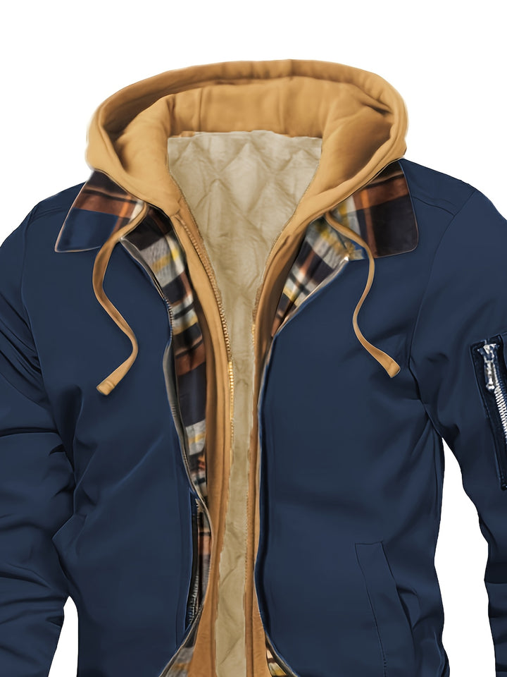 Bryson | Hooded Warm-Lined Zip Jacket