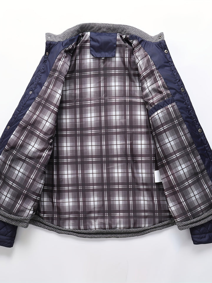 Alden | Quilted Stand-Collar Jacket