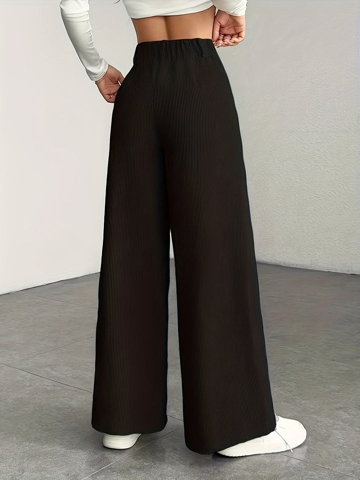 Kimberly | High-Waisted Wide-Leg Trousers