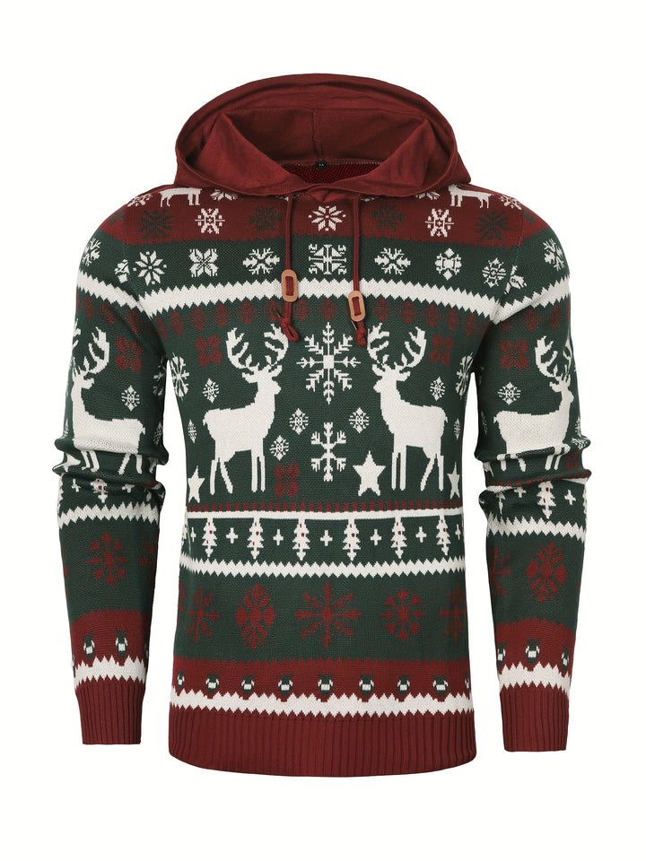 Baxter | Christmas Hooded Sweater