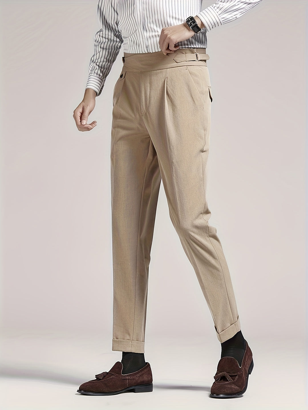 Carter | Tailored Pleated Trousers