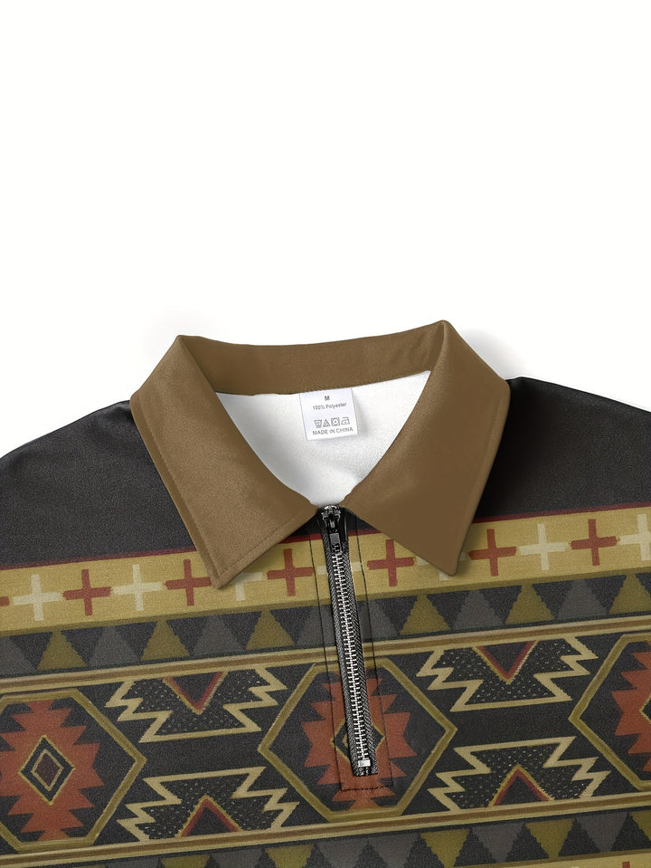 Rylan | Southwestern Half-Zip Pullover