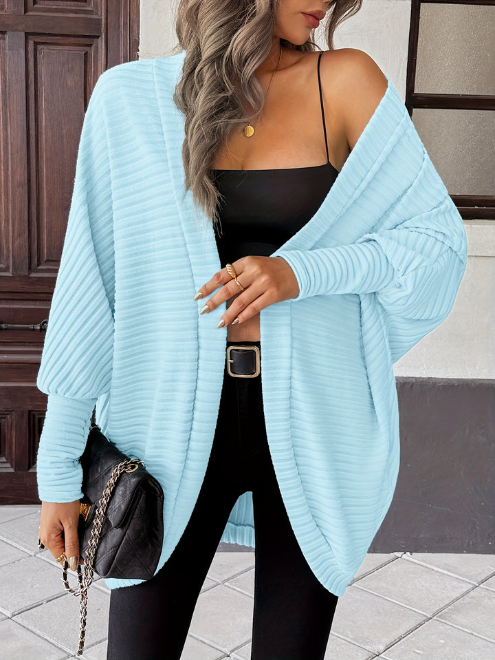 Odette | Relaxed Open-Front Cardigan