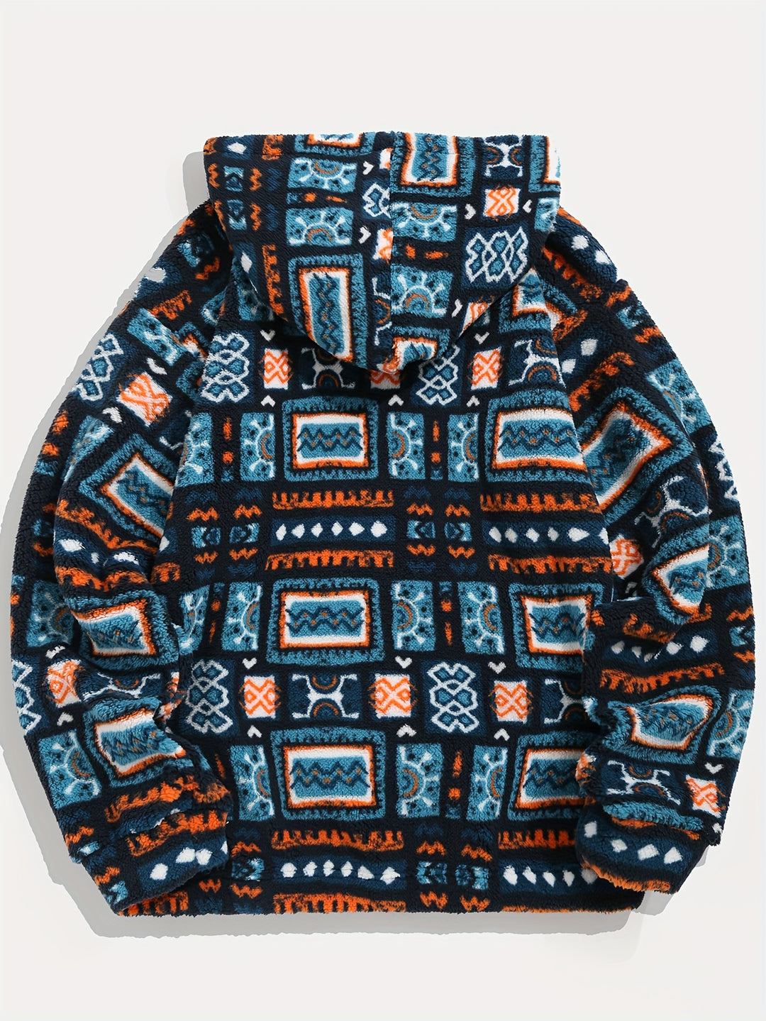 Ashton | Patterned Hooded Sweatshirt