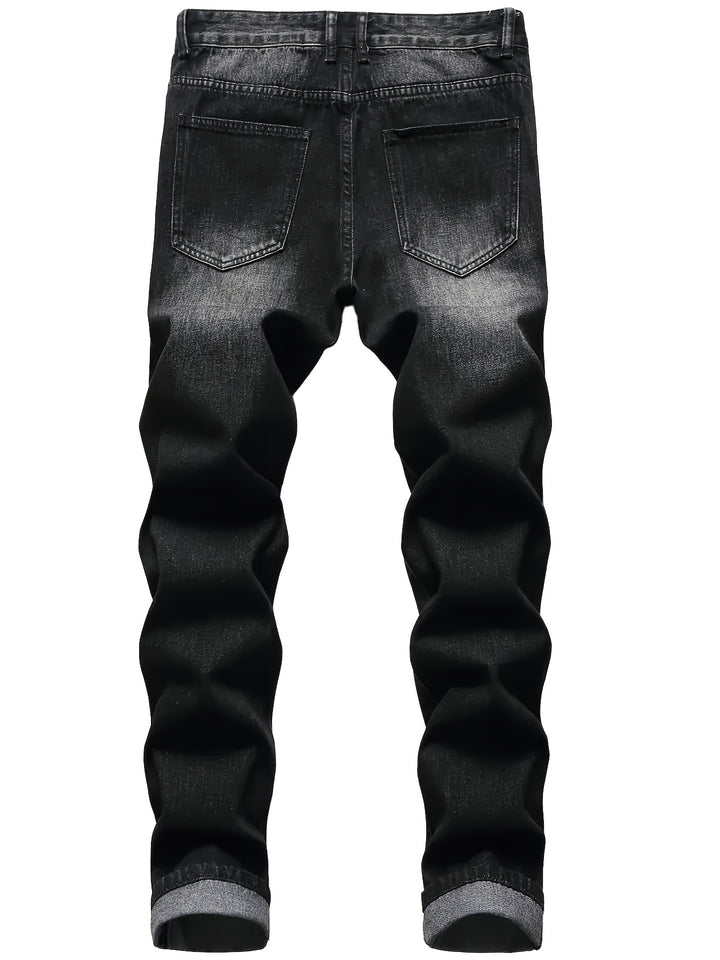 Caleb | Rugged Straight-Leg Jeans