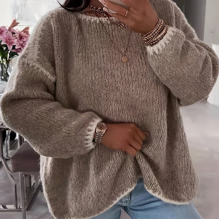 Willa | Relaxed Boat Neck Sweater
