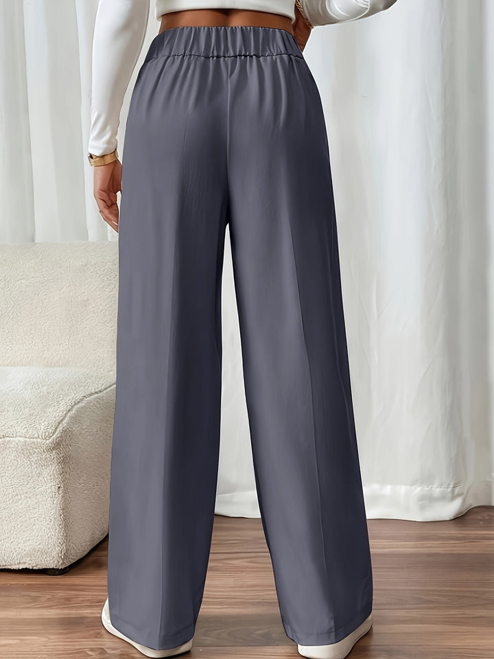 Lydia | Tailored High-Waist Wide-Leg Pants