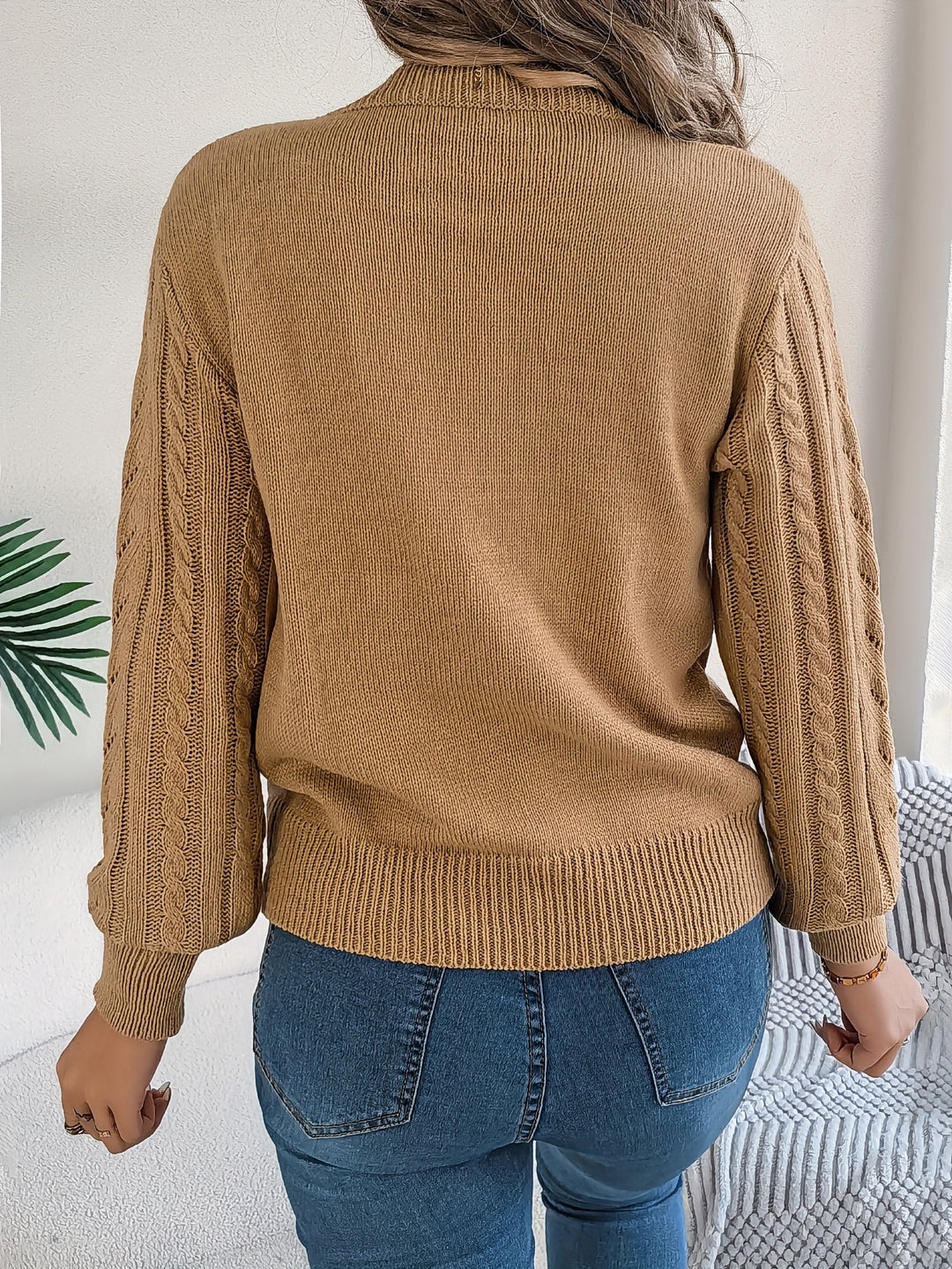Blythe | Cable-Knit Textured Sweater