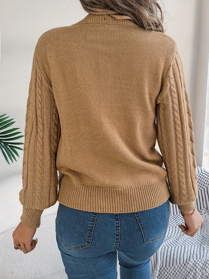 Blythe | Cable-Knit Textured Sweater