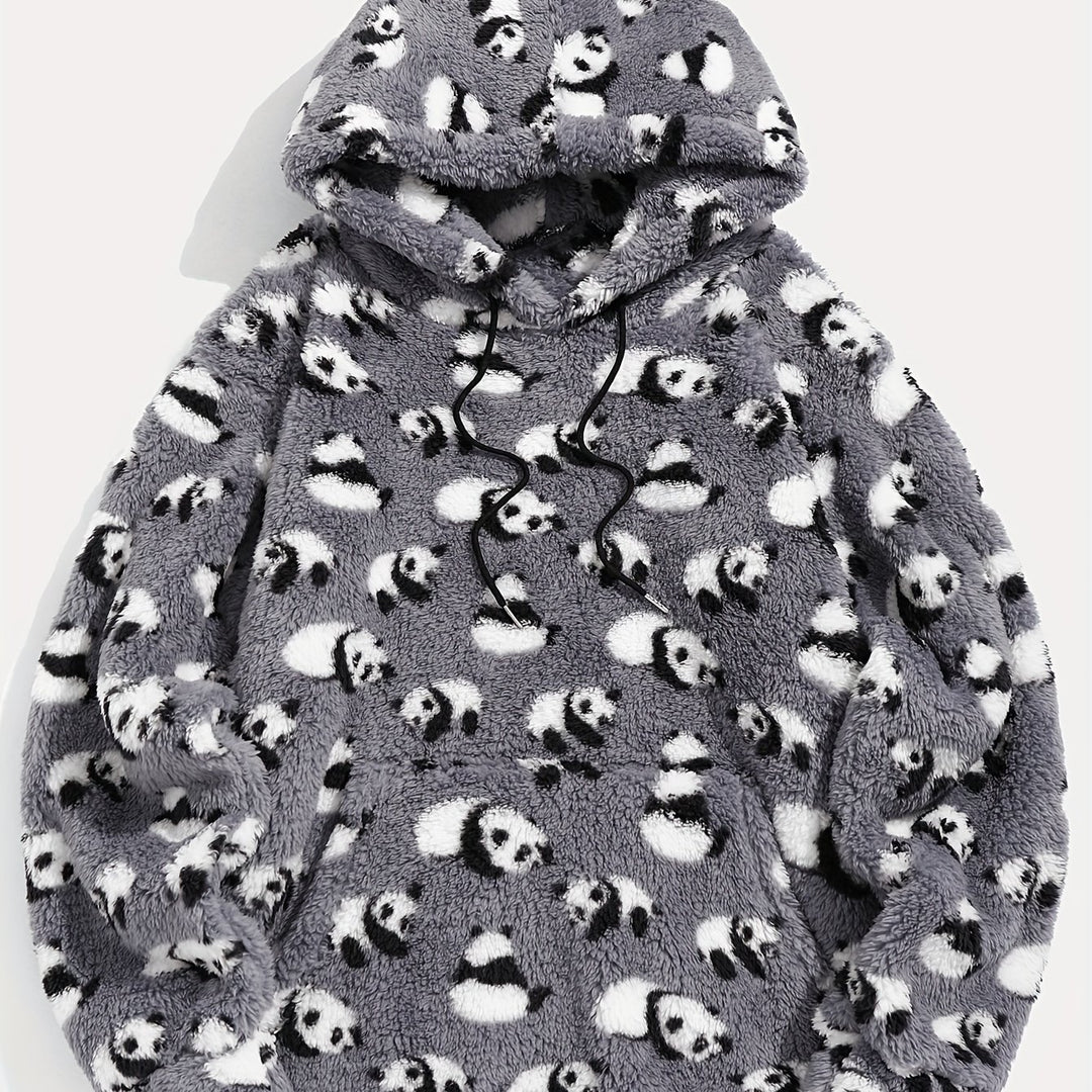 Ashton | Patterned Hooded Sweatshirt