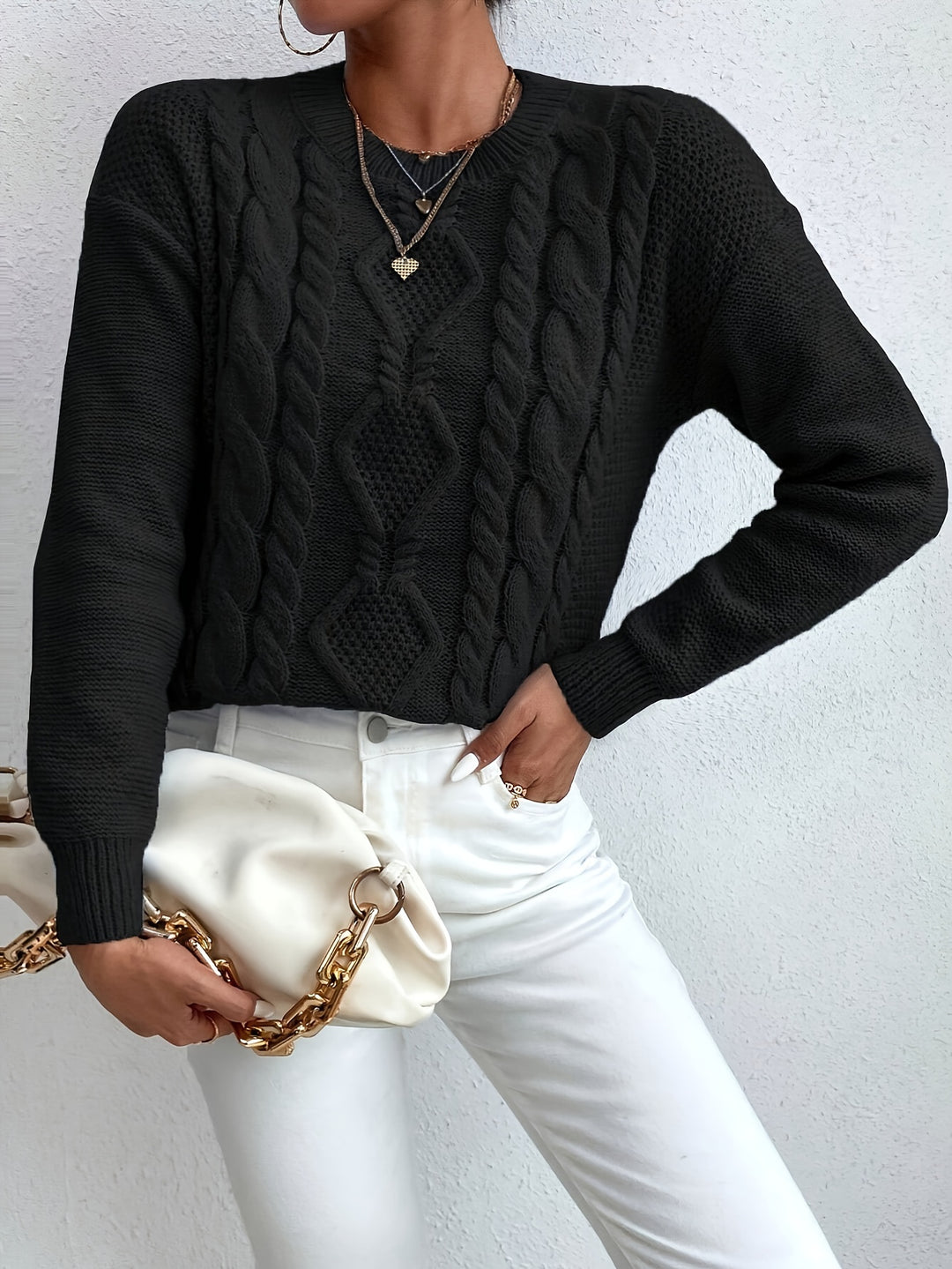 Elsie | Chunky Cable-Knit Sweater