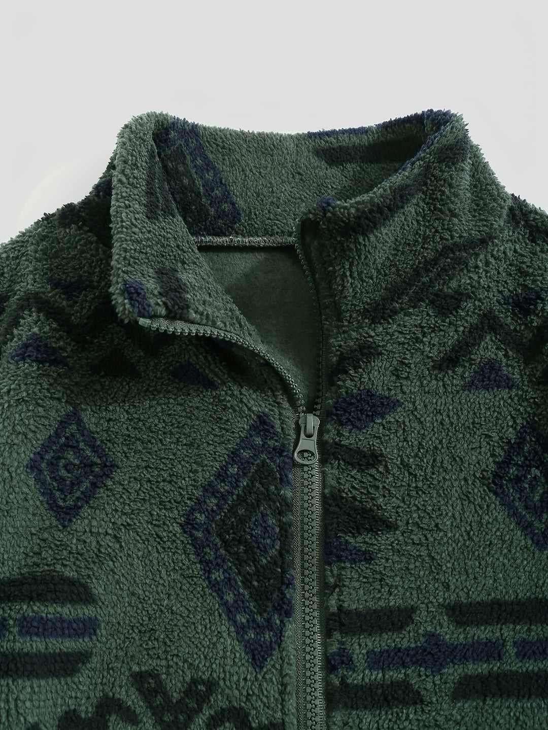 Carmen | Patterned Zip-Up Jacket