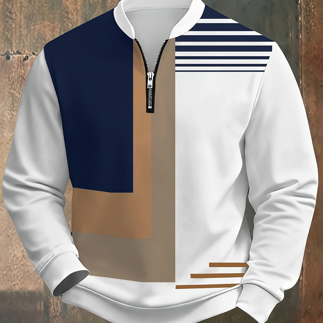 Sheldon | Modern Half-Zip Pullover