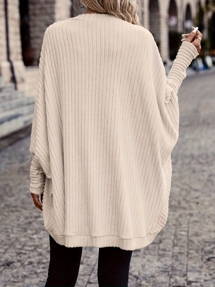 Odette | Relaxed Open-Front Cardigan