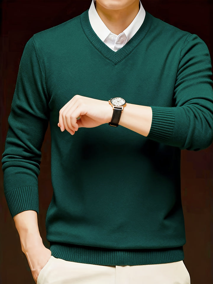 Emory | Classic V-Neck Pullover