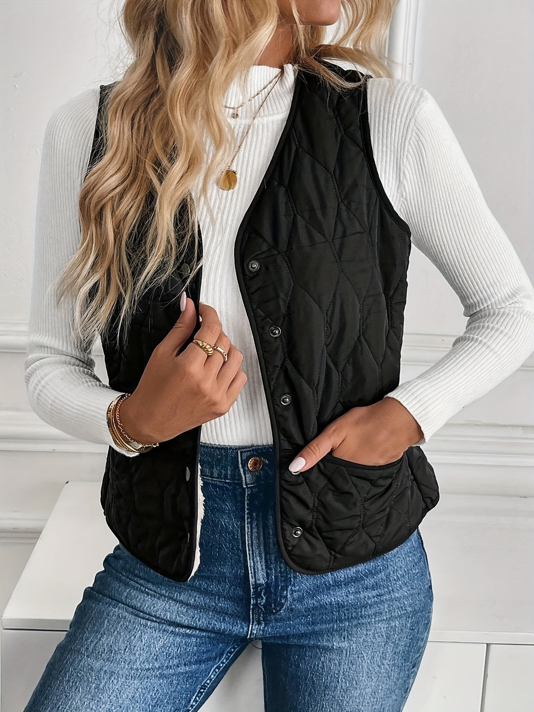 Kendra | Reversible Quilted Vest
