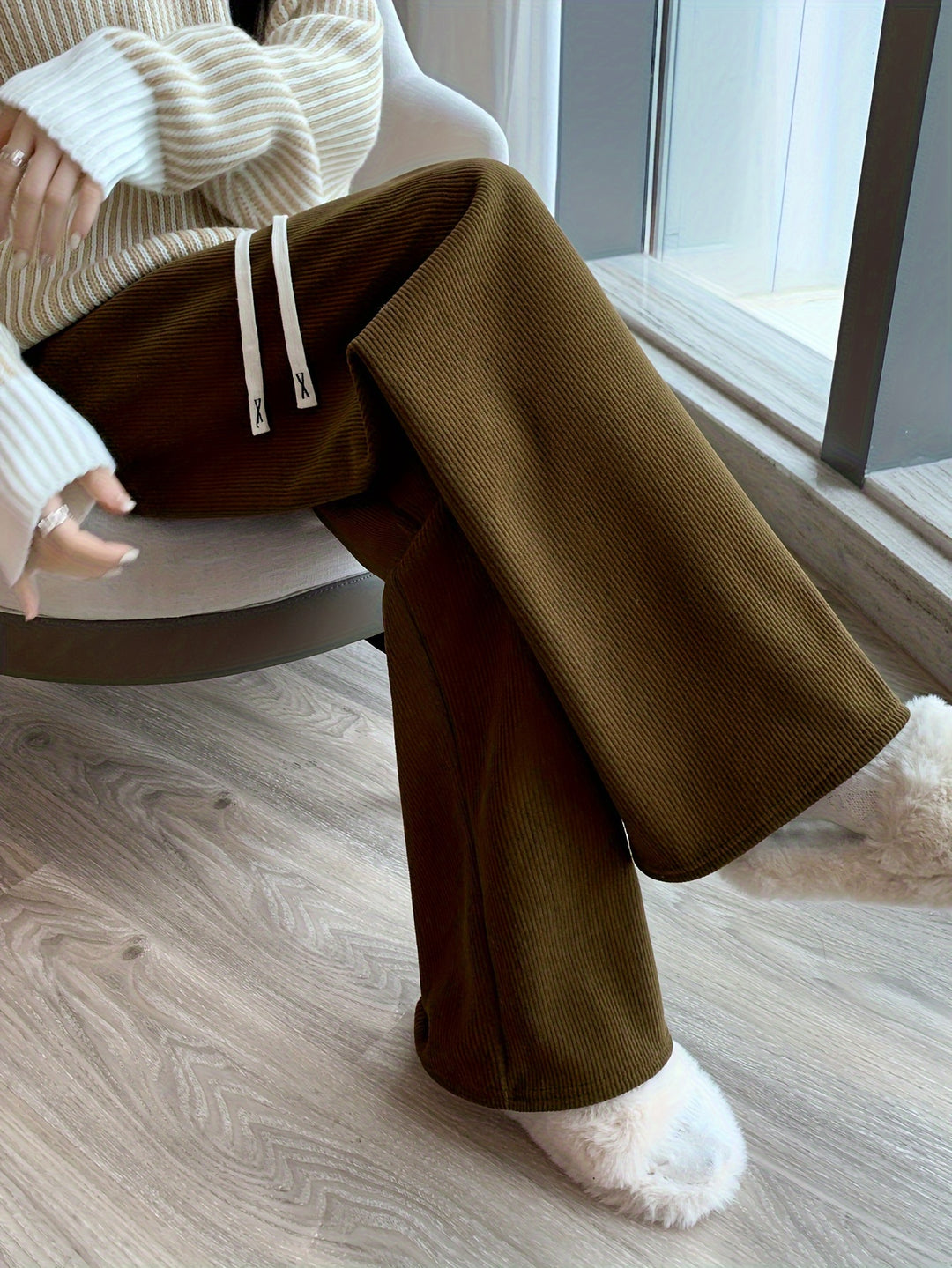 Ruth | Cozy Wide-Leg Lounge Pants