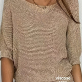 Lena | Relaxed Open-Knit Sweater