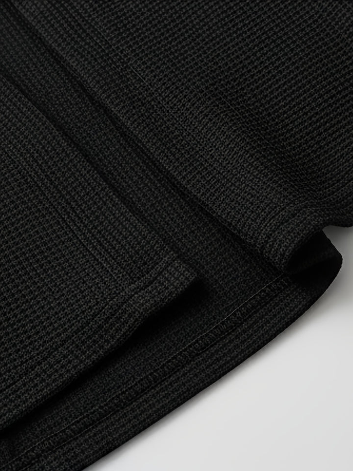 Theodore | Open-Front Textured Cardigan