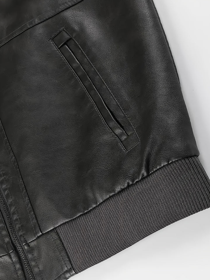 Maddox | Hooded Moto Jacket