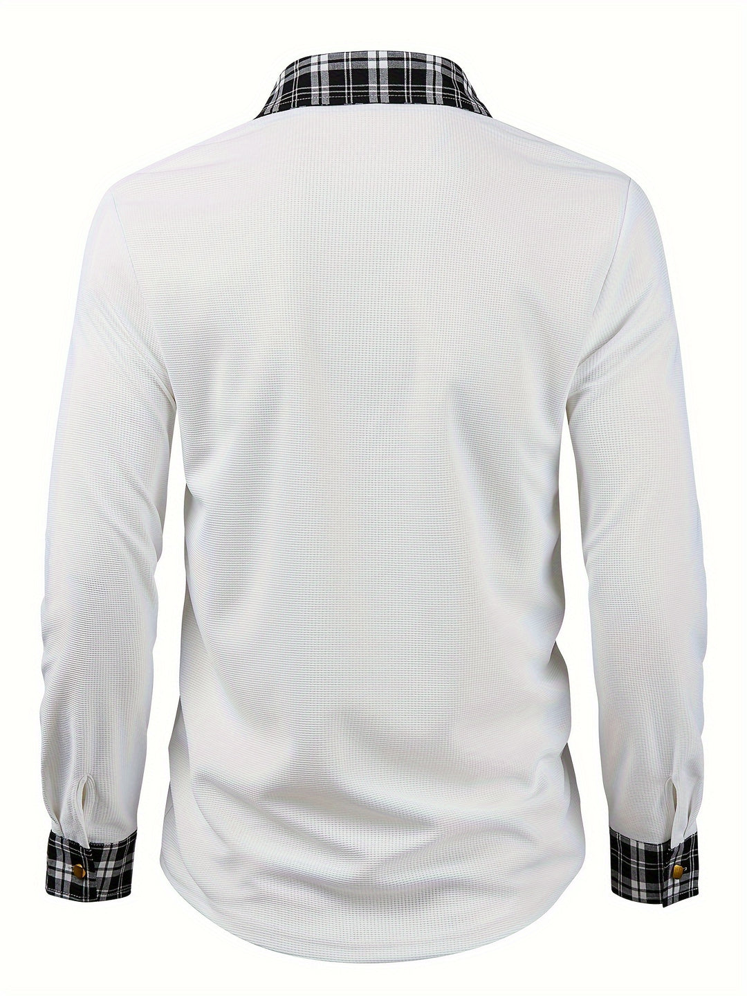 Bradley | Textured Contrast Shirt