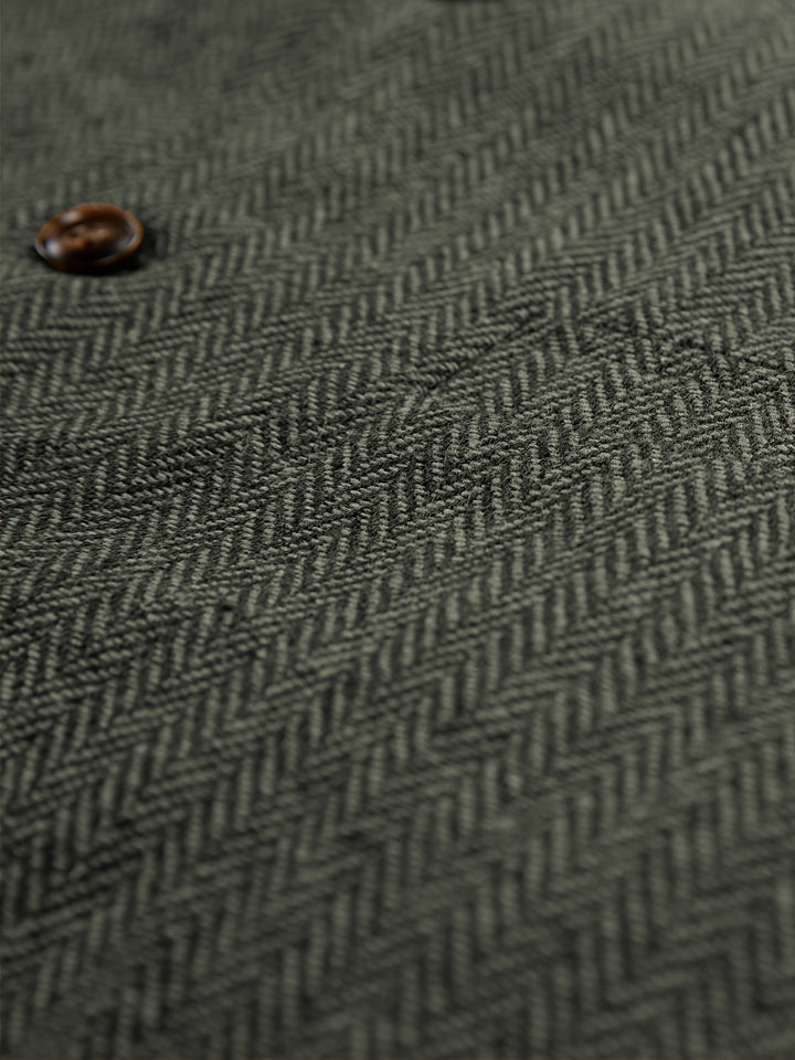 Colton | Heritage Herringbone Vest