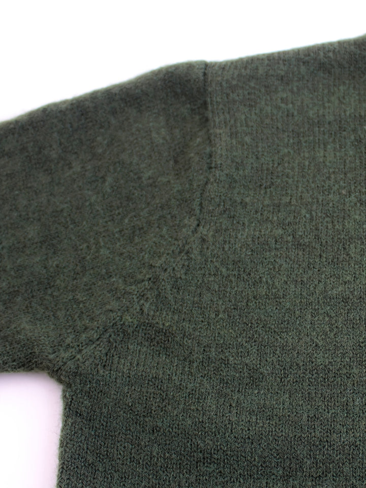 Lydia | Striped-Cuff Ribbed Sweater