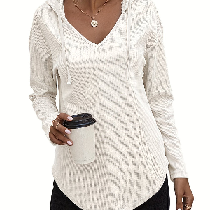 Kendra | Relaxed V-Neck Hoodie