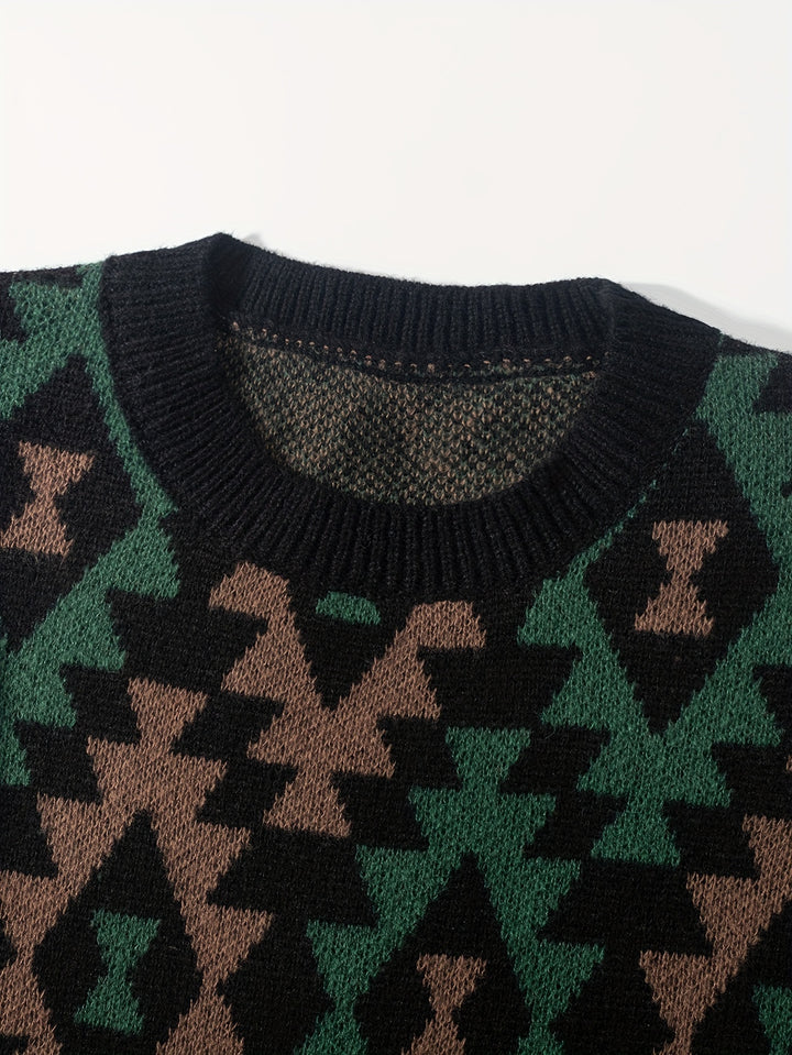 Rhodes | Heritage Pattern Sweater
