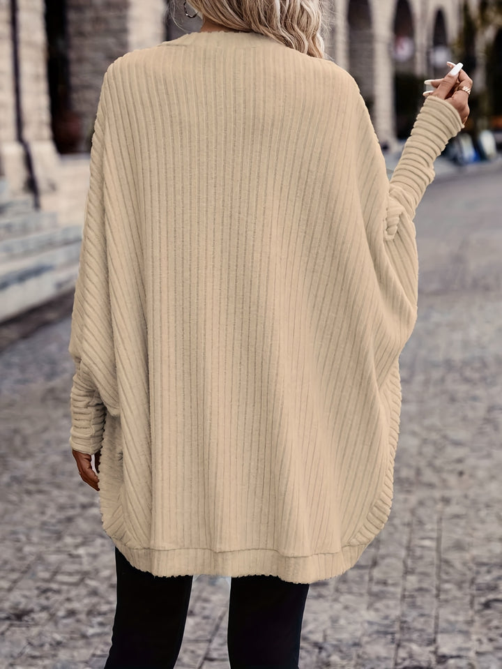 Odette | Relaxed Open-Front Cardigan