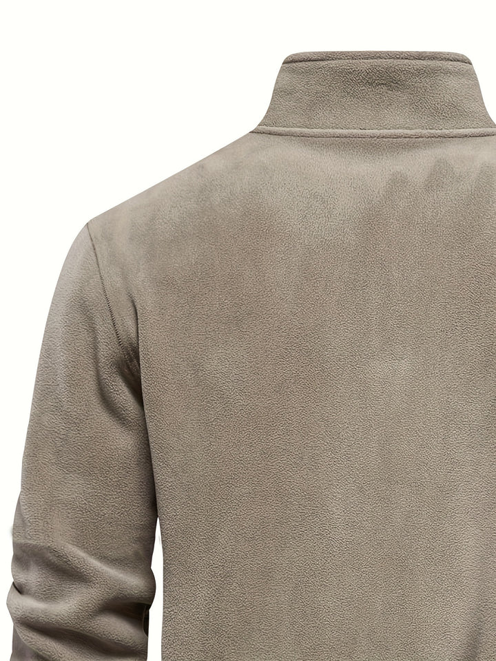 Hugo | Half-Zip Stand-Collar Pullover