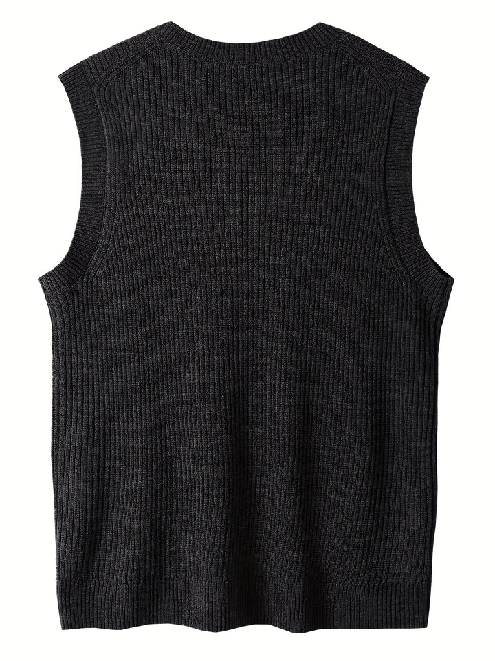 Ellis | Classic V-Neck Sweater Vest