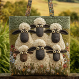Janet | Stylish Sheep Art Tote Bag