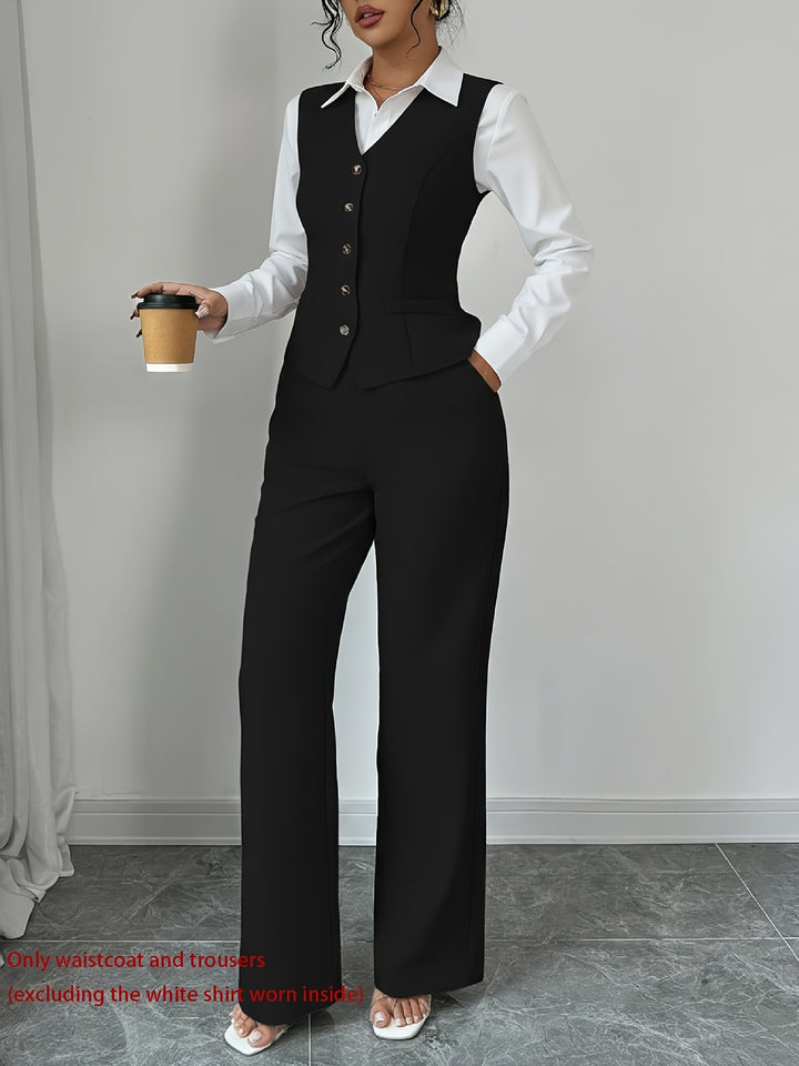 Miriam | Tailored Wide-Leg Trouser Set
