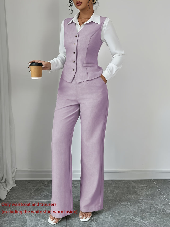 Miriam | Tailored Wide-Leg Trouser Set