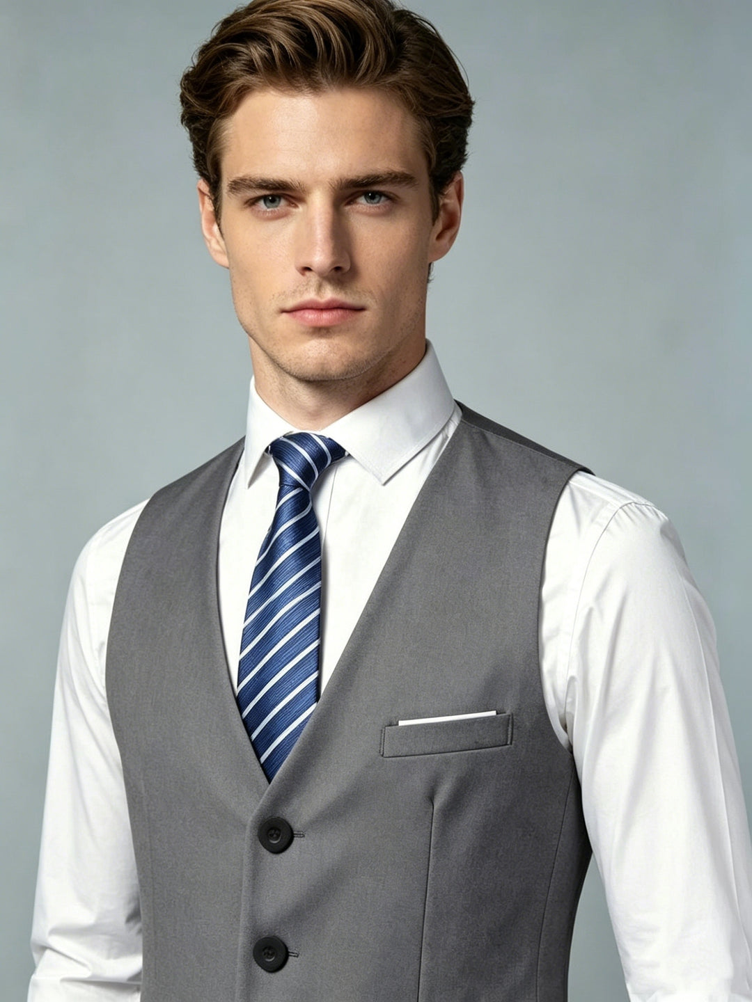 Victor | Tailored V-Neck Vest